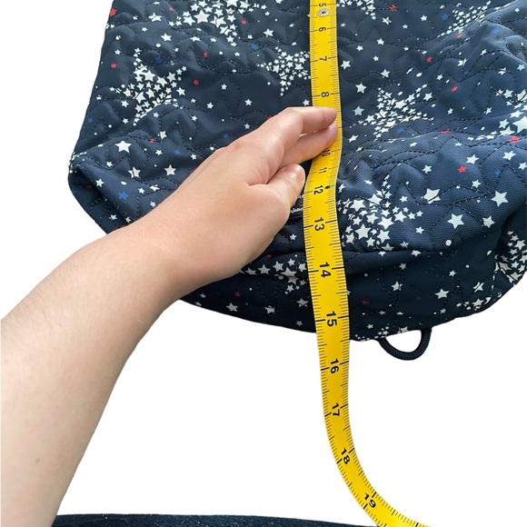 COPY - Vera Bradley and Shawn Johnson collab red, white and blue star ditty bag - Picture 6 of 7